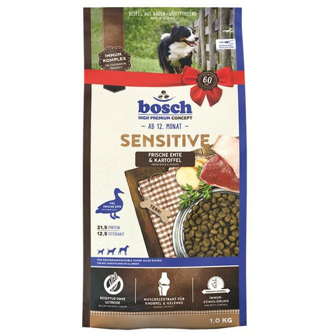 Bosch, Bosch Sensi Kaczka+Ziemniaki 1kg