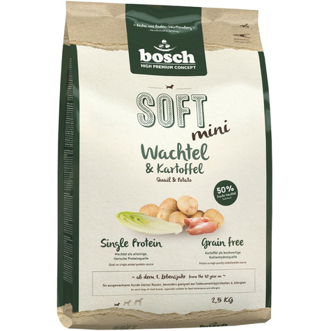 Bosch, Bos.Soft Mini Quail+Ka 2,5kg