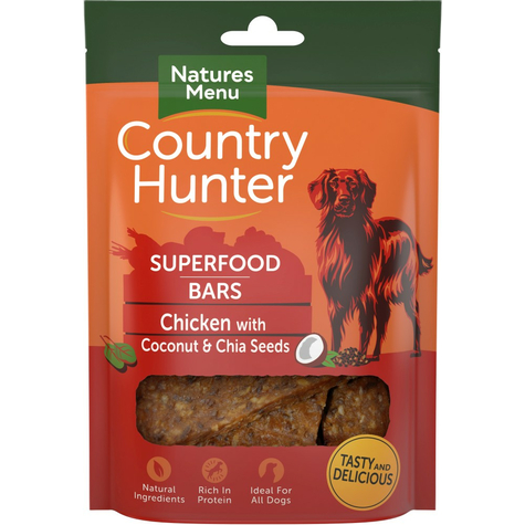 Natures Menu, Couhu Bars Chicken+Coconut. 100g