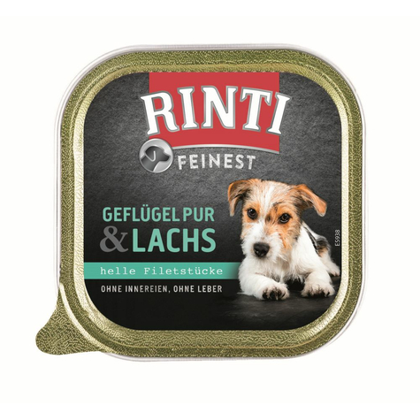 Finnern Rinti, Rinti Feinest Gefl+Lachs 150gs