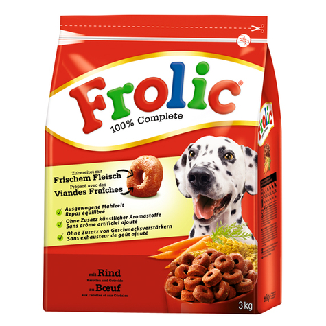 Frolic, Frolic Wołowina-Marchew-Getr. 3kg