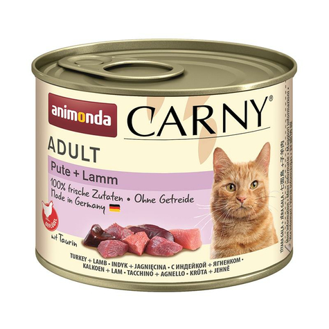 Animonda Cat Carny,Carny Adult Turkey+Lamb 200gd