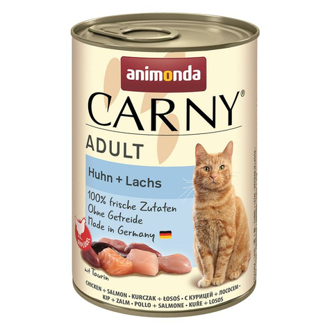 Animonda Cat Carny,Carny Adult Chicken+Salmon 400gd