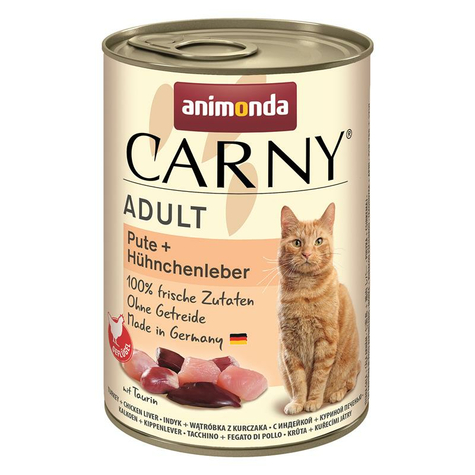 Animonda Cat Carny,Carny Adult Indyk+Kurczak 400gd