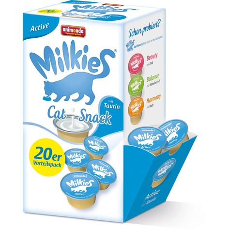 Animonda Cat Snacks,Ani Milkie Activetaurin 20x15g