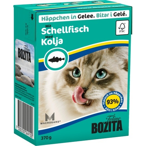 Bozita, Bz Cat Häpp.Gel.Schellf. 370gt