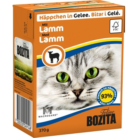 Bozita, Bz Cat Häpp.Gel.Lamb 370gt