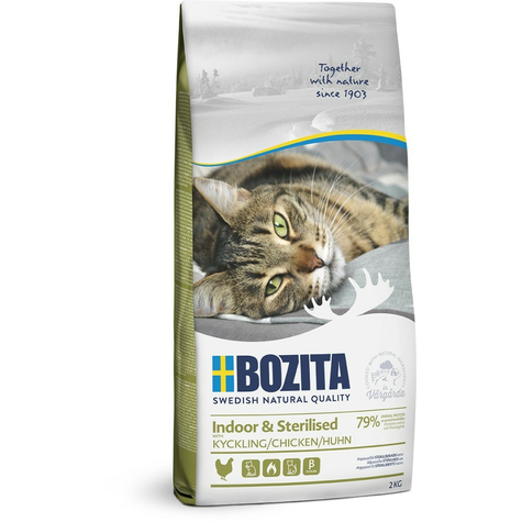 Bozita,Boz.Cat Indo+Ster Kurczak 2kg