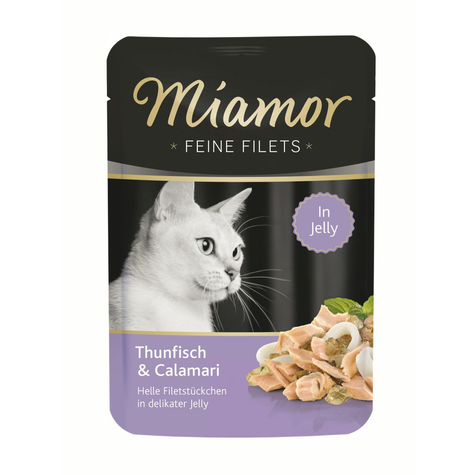 Finnern Miamor,Miamor Filet Z Tuńczyka-Calamar100gp