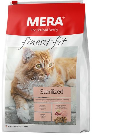 Mera Dog,Meracat Fine.Fit Steril.   4 Kg