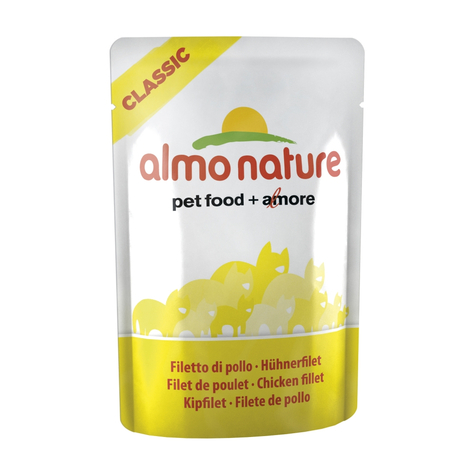 Almo Nature,Almonature Filet Z Kurczaka 55gp