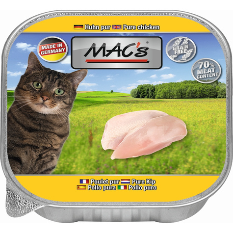 Mac's, Macs Cat Chicken Pure 85gs