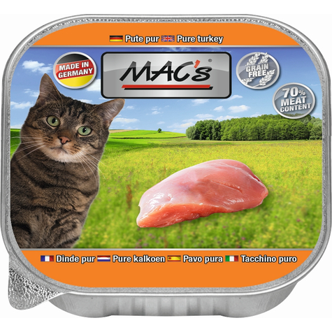 Mac's, Macs Cat Turkey Pure 85gs