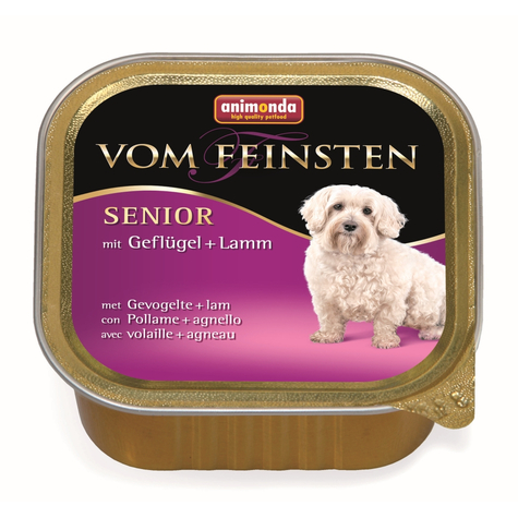 Animonda Dog Vom Feinsten, V.F. Senior Gefl-Lamb 150 G S