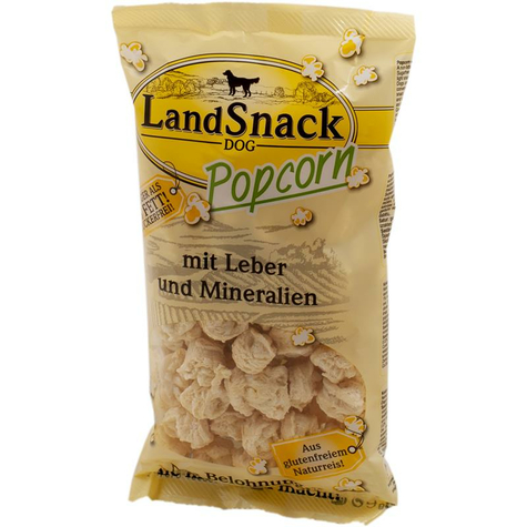 Landfleisch Popcorn, Lasnack Popcorn Liver+Mine 30g