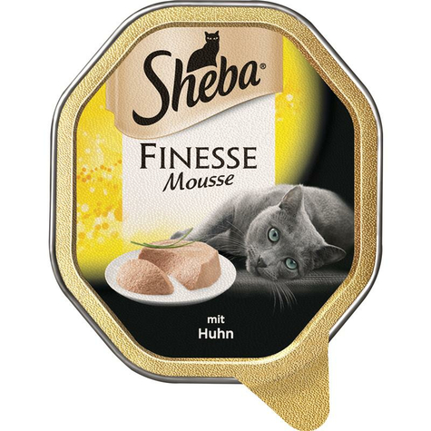 Sheba, She.Finesse Mousse Chicken 85gs