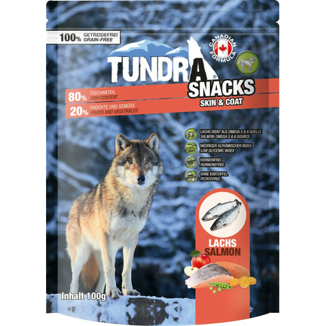 Tundra, Łosoś Tundra Skin+Coat 100g
