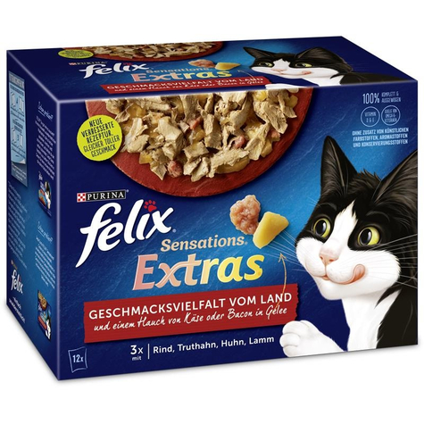 Nestle Cat, Fel Mp Sens.Extra Land 12x85gp