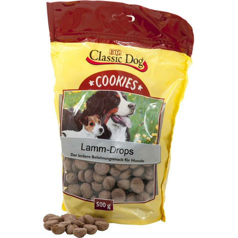 Classic Snacks, Cla.Cookies Lamb Drops 500g