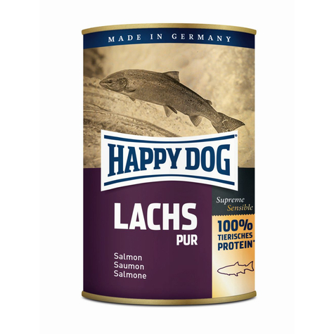 Happy Dog, Hd Pure Salmon 375gd