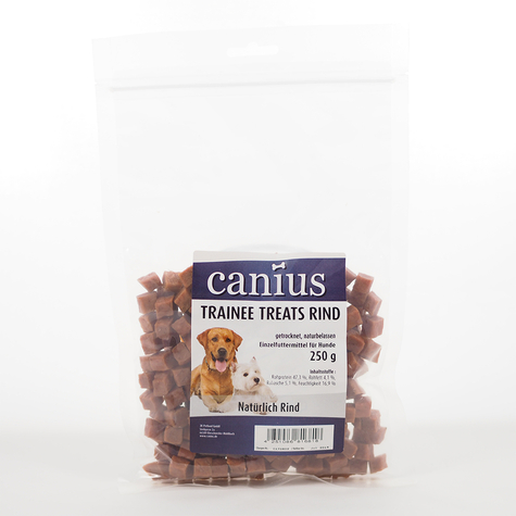 Canius Snacks, Cani. Trainee Treats Beef 250g