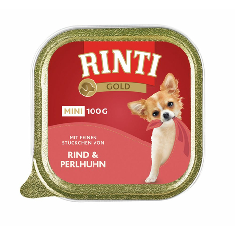 Finn Rinti, Rint.Gold Mini Beef+Perl.100gs