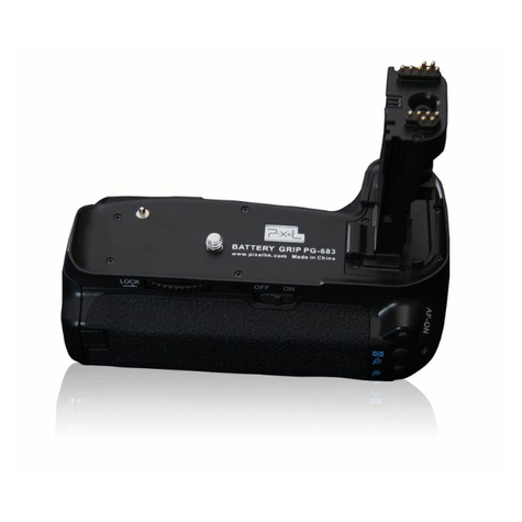 Pixel Battery Grip E9 For Canon Eos 60d
