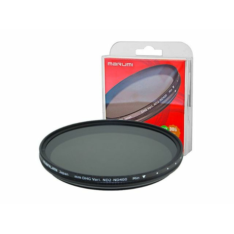 Marumi Grey Variable Filter Dhg Nd2-Nd400 58 Mm