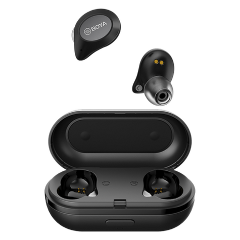 Boya Bluetooth Bezprzewodowe Słuchawki Stereofoniczne By-Ap1 Czarny