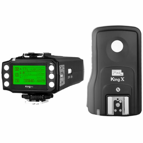 Radiowy Zestaw Sterowania Lampą Błyskową Pixel I-Ttl King Pro F Nikon