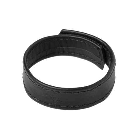 Cock Rings : Strict Leather Velcro Cock Ring