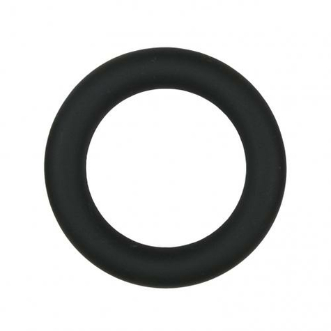 Silikonowy Pierścień Na Penisa Czarny Średni