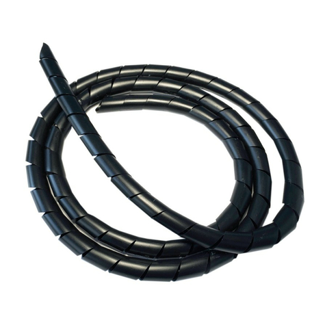 Spiralband Schwarz Flexibel             
