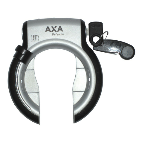 Frame Lock Axa Defender Silver/Sw
