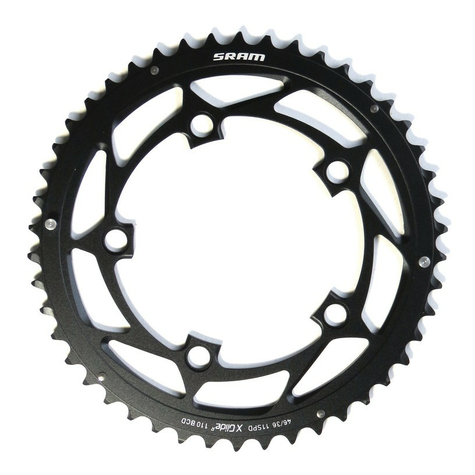 Kettenblatt Sram Road 11-Fach X-Glide   