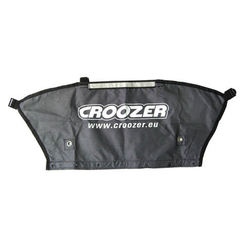 Textiles Heckteil Croozer Cargo         