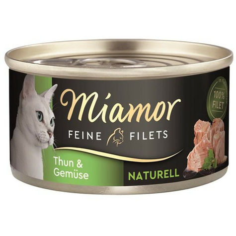Miamor Fine Filets Naturalny Tuńczyk Z Warzywami 80g