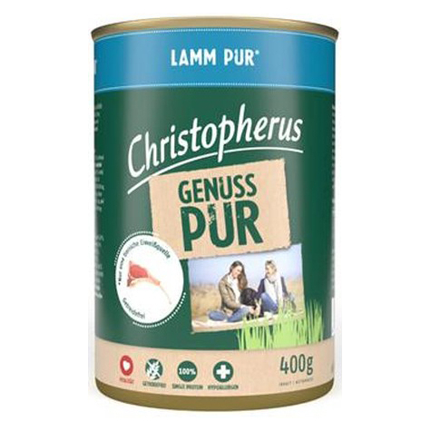 Christopherus Pure Lamb 400g Puszka