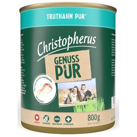 Christopherus Pure Turkey 800g Puszka