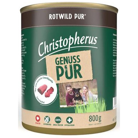 Christopherus Pure Red Deer 800g Puszka