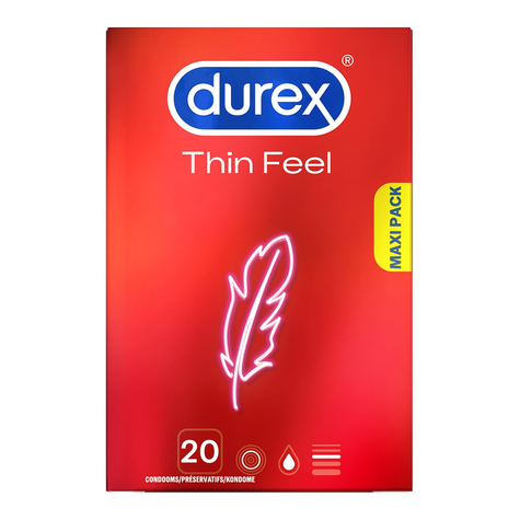 Prezerwatywy Durex Thin Feel 20 Szt
