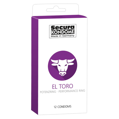 Prezerwatywy : Secura El Toro Condoms - 12 Pieces