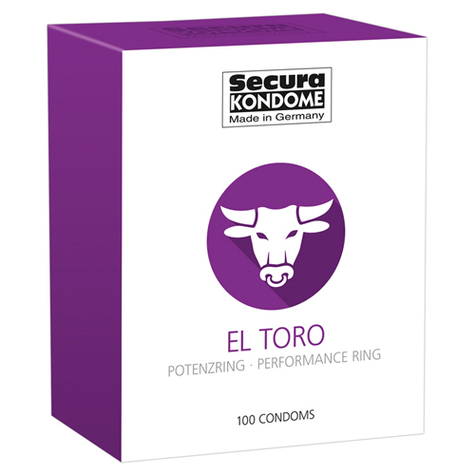Prezerwatywy : Secura El Toro Condoms - 100 Pieces