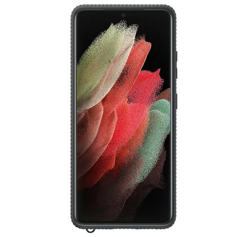 Samsung Ef Gg998 Clear Protective Cover G998f Galaxy S21 Ultra Czarny Case Protector Pokrowiec Na Telefon Komórkowy