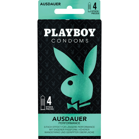 Prezerwatywy Playboy Stamina 4er