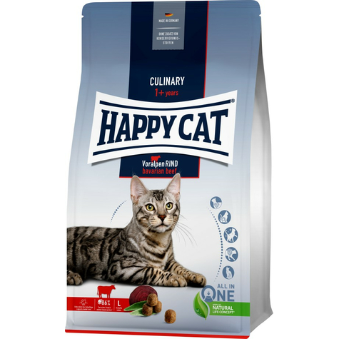 Happy Cat Culinary Adult Prealpine Beef 10 Kg