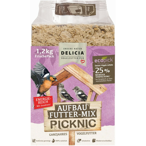 Delicia Construction Mix Picnic - Vacuum Packs 1,2kg