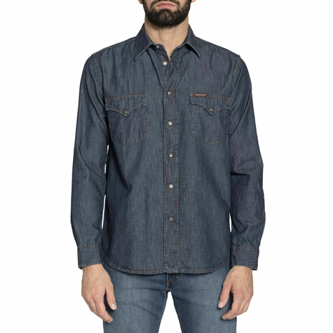 Bekleidung & Hemden & Herren & Carrera Jeans & 205-1005a_700 & Blau