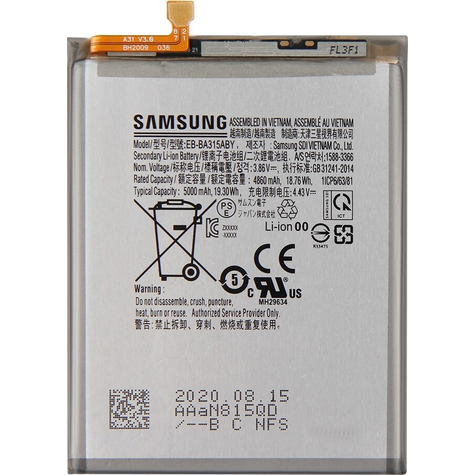 Eb-Ba315 Bateria Litowo-Jonowa Samsung A315f Galaxy A31 2020 5000mah