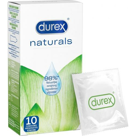 Prezerwaty Durex Natural – 10 Sztuk